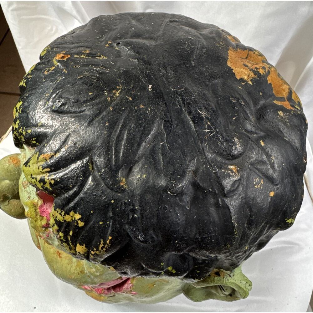 VTG Frankenstein Light Up Head Halloween Blow Mold 10’ Matrix Industries 1996 - Picture 4 of 9